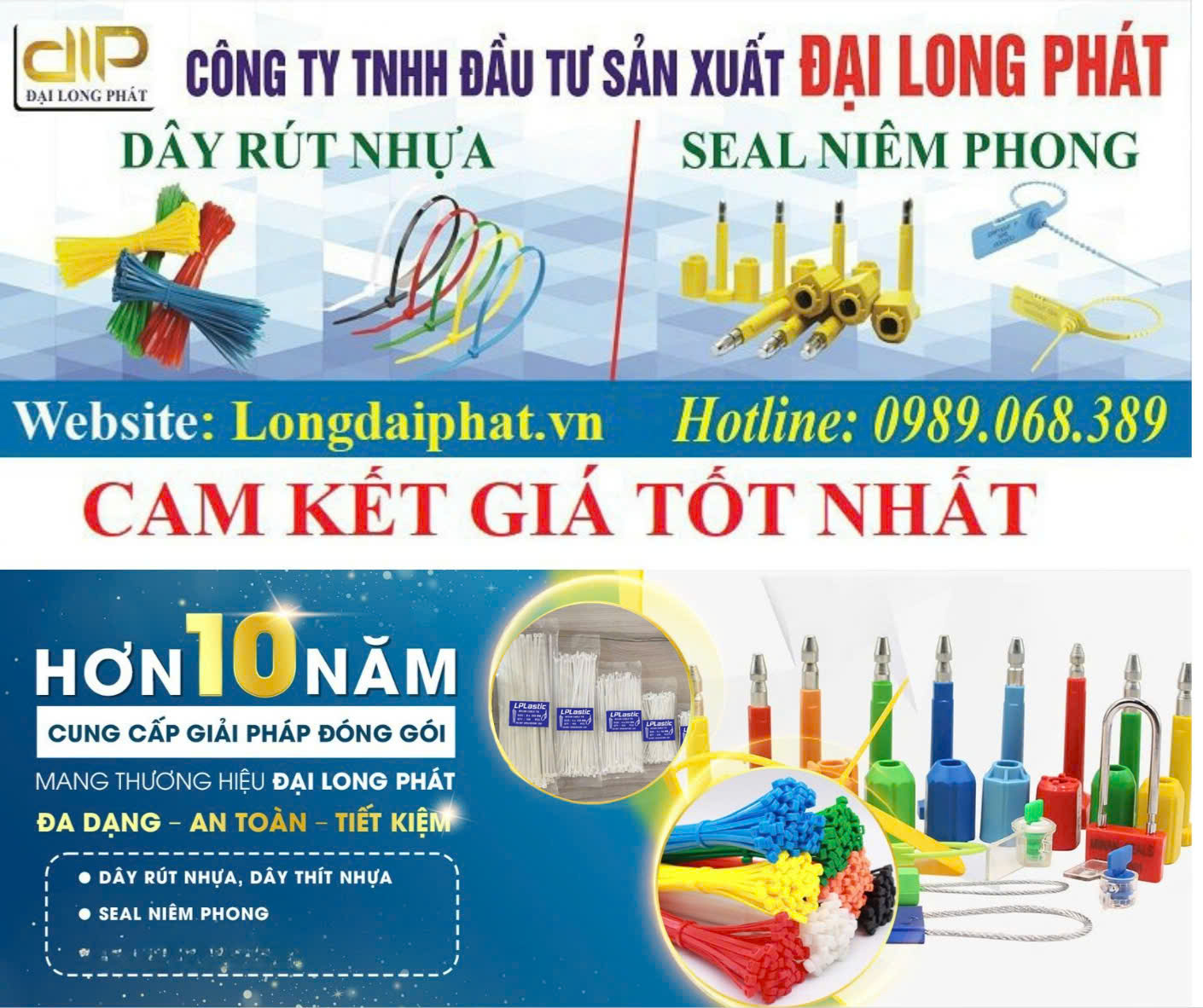 Dây Rút Nhựa Đại Long Phát – Giải Pháp Tối Ưu Cho Vận Chuyển Và Đóng Gói
