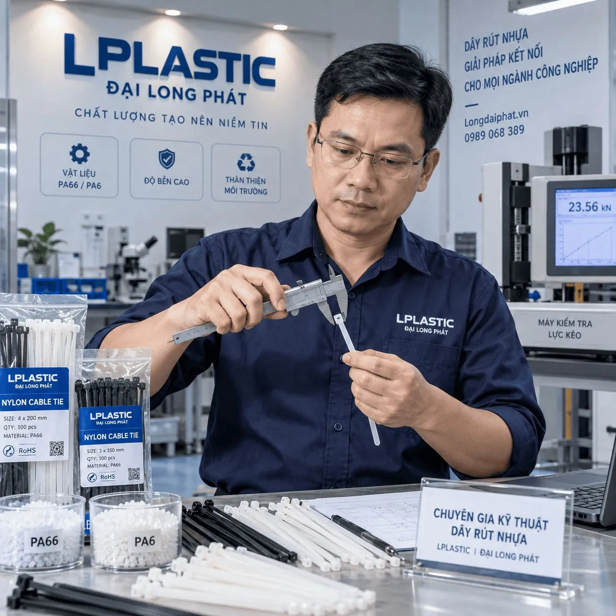 Nguyễn Văn An - Chuyên gia sản phẩm dây rút nhựa Đại Long Phát Plastic